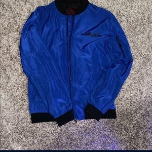 blue Rolling stone Bomber